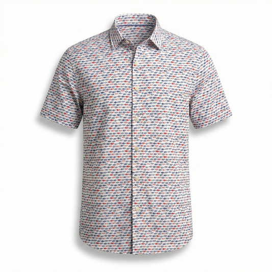 Camisa Manga Corta - Geo - Carven