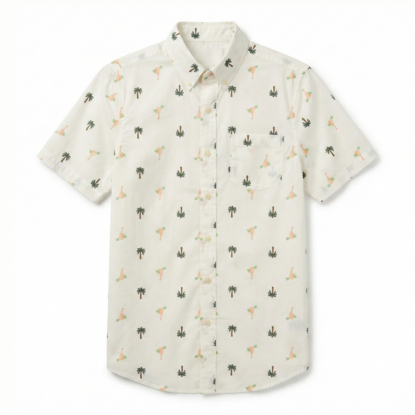 Camisa Manga Corta - Palms - Chaps