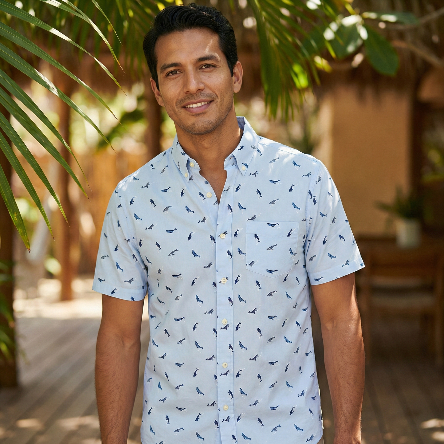 Camisa Manga Corta - Sea - Chaps