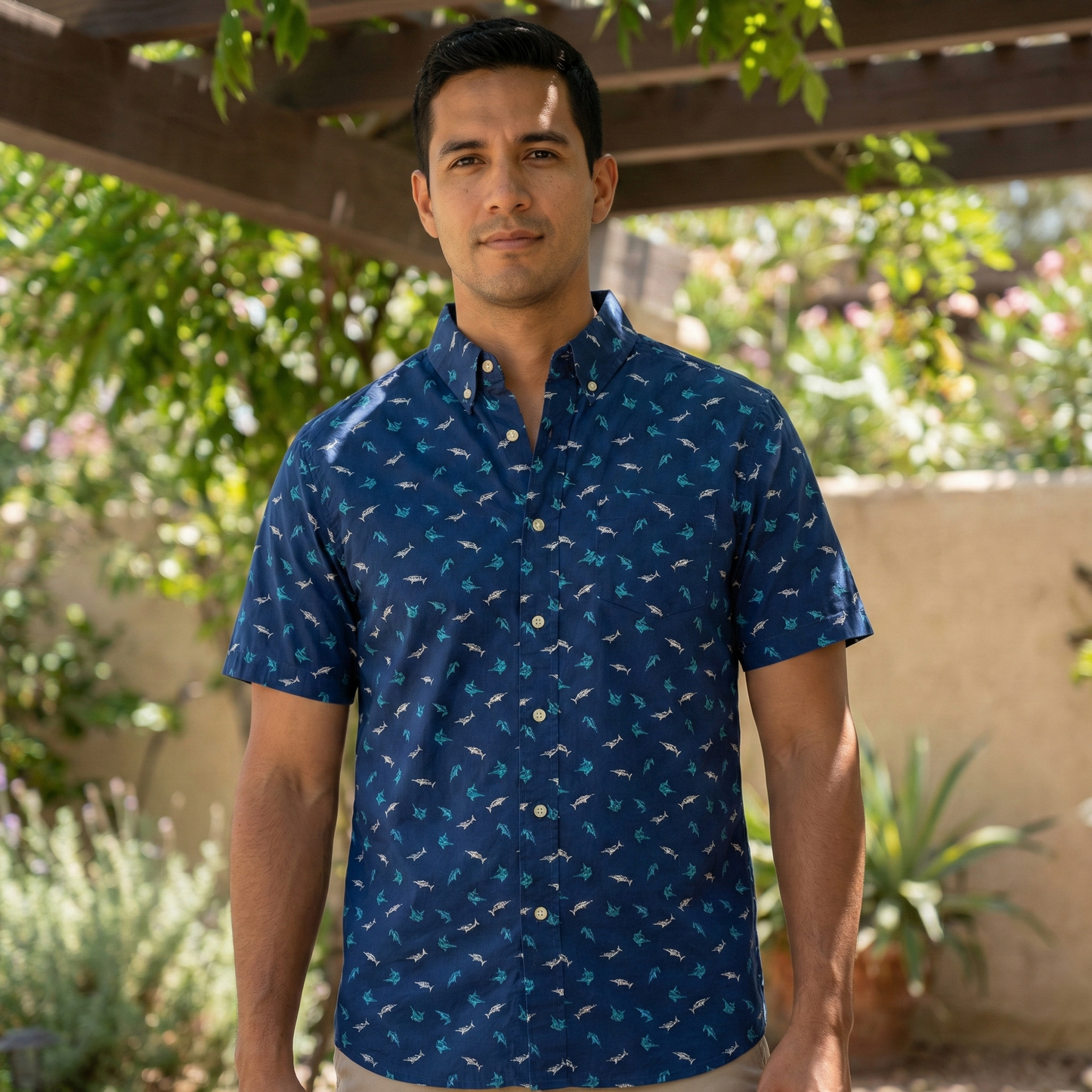 Camisa Manga Corta - Estampada - Chaps