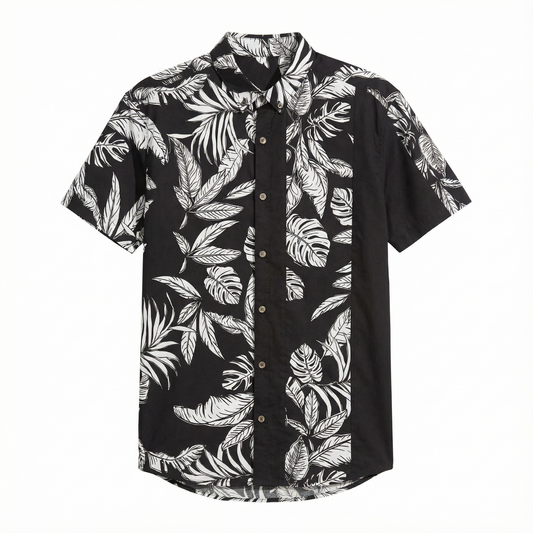 Camisa Manga Corta - B&W - MWSTASH